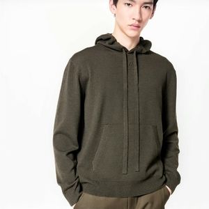 LOUIS VUITTON JAPAN ^ LV EMBOSSED CASHMERE HOODIE*Japan Exclusive*